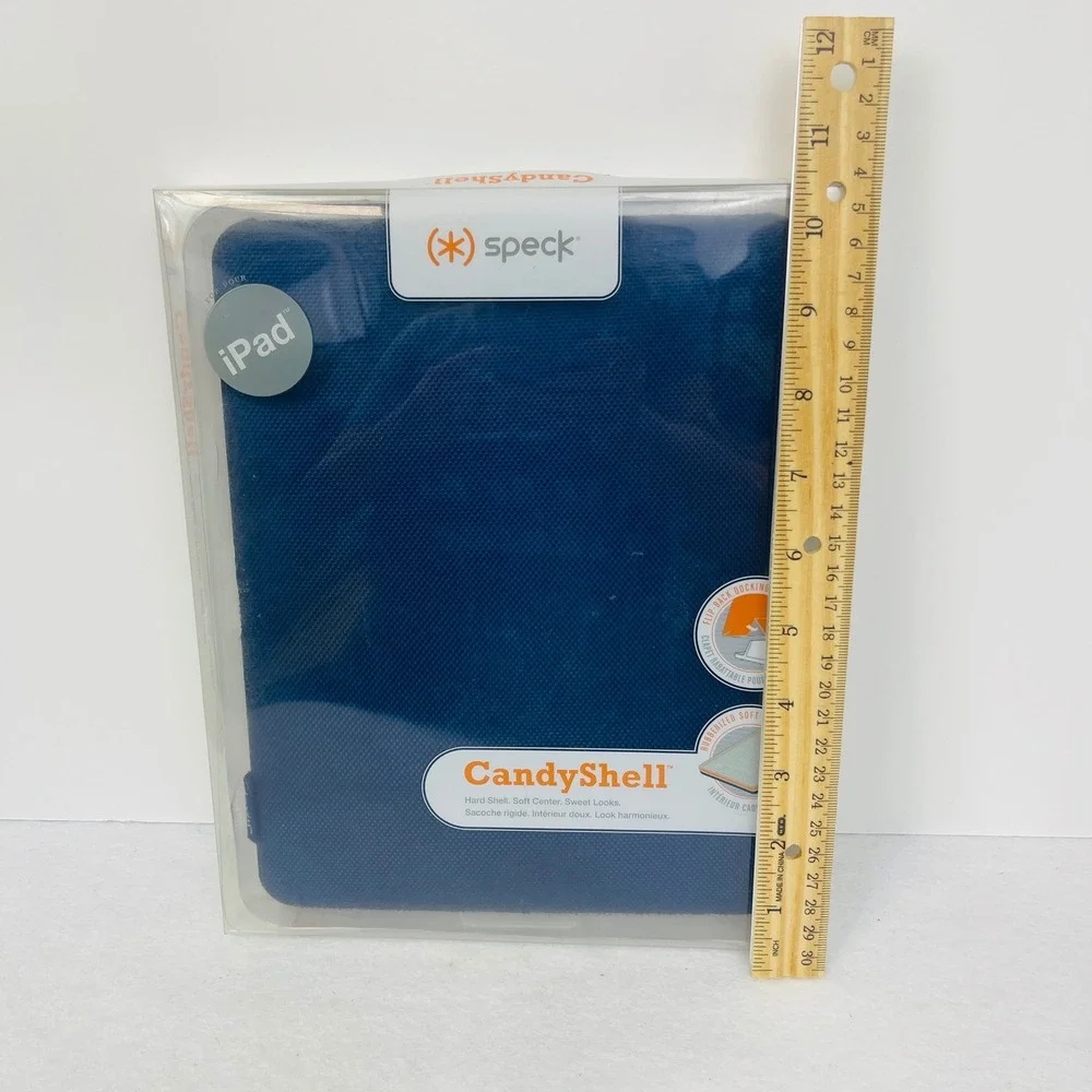 Speck CandyShell iPad Case Blue Hard Shell Soft Center SPK-A0197 New